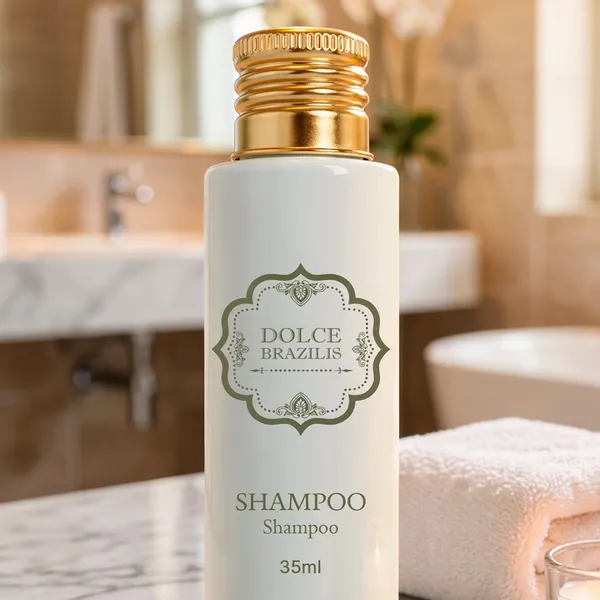 DB Frasco Shampoo dourado