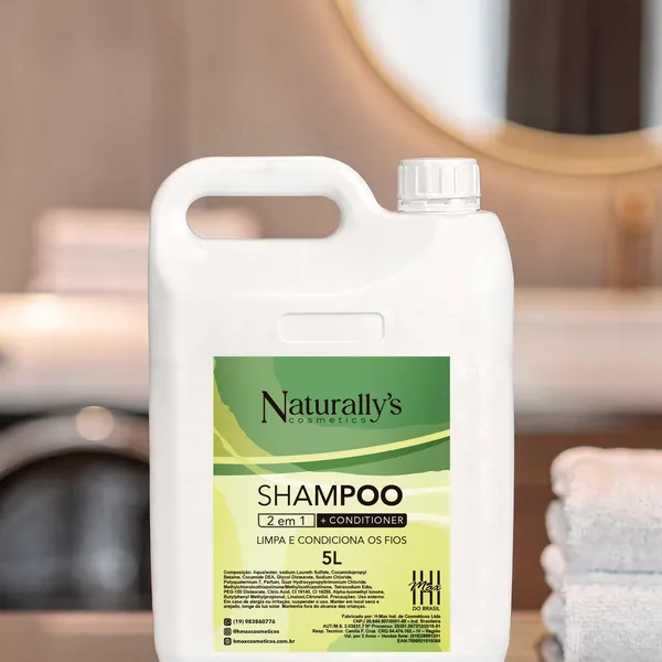 5L Shampoo 2 em 1