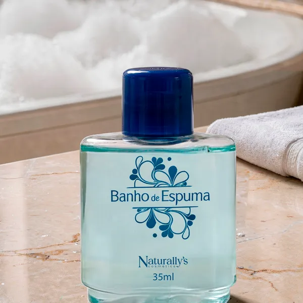 Sais Banho de espuma quadradro 35ml