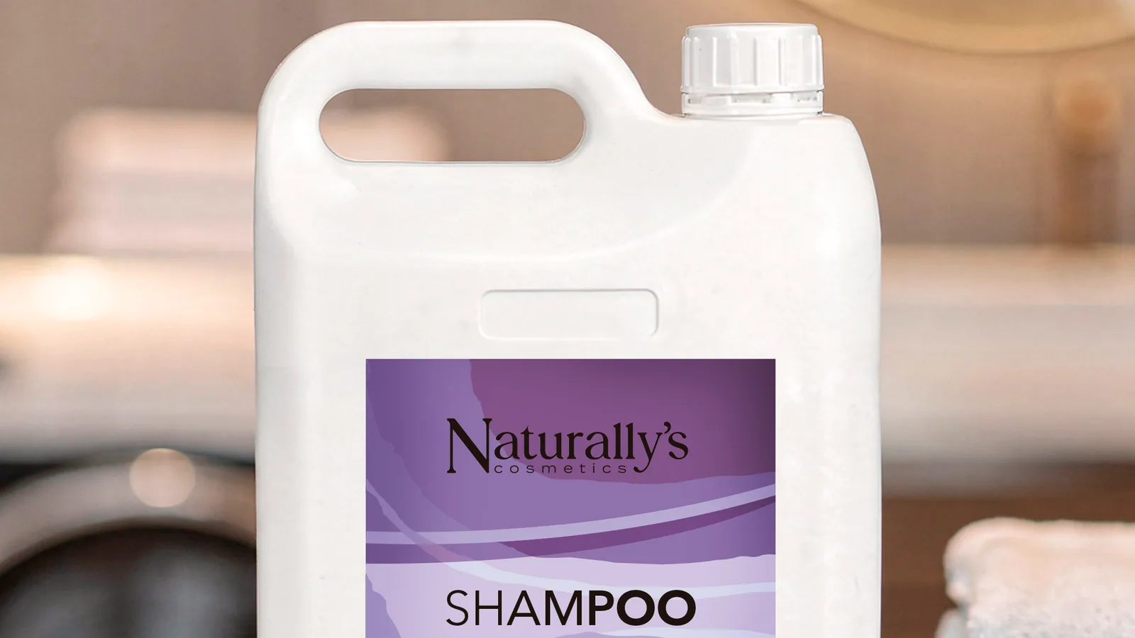 Galão de 5 litros Naturallys para refil de dispenser