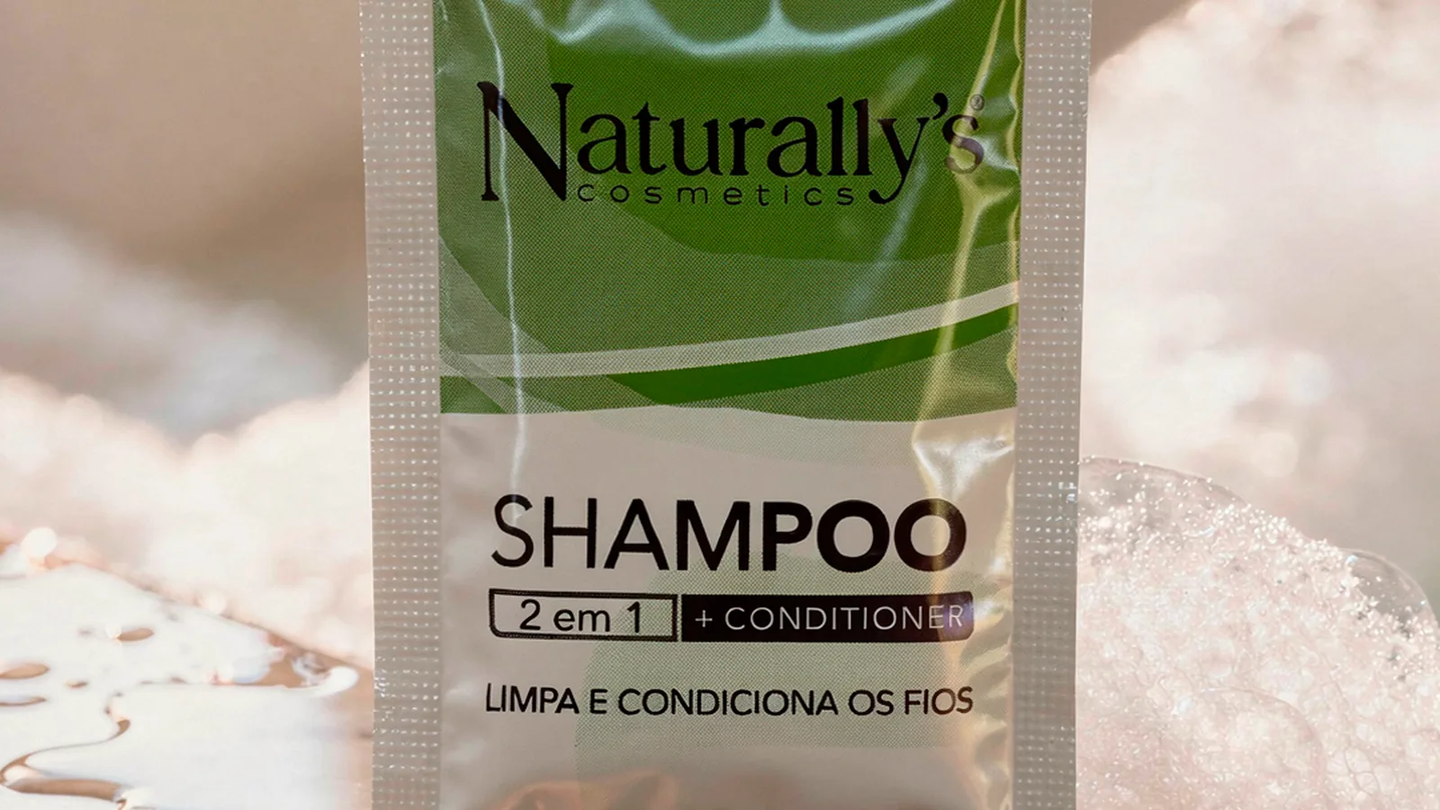 Sachê de shampoo 10 ml — kit de alto giro para motel
